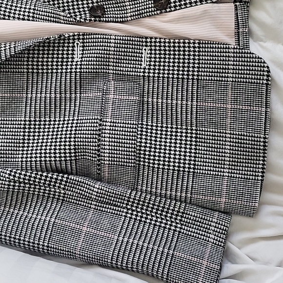 Jcrew houndstooth plaid wool blazer - Picture 2 of 9